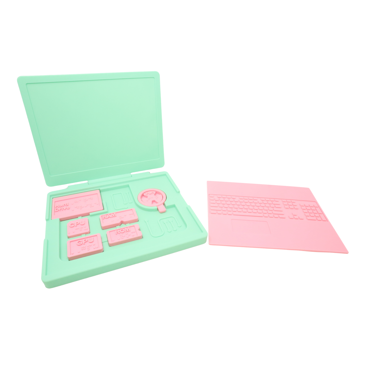Eachable Tech 3D Laptop Educational Puzzle